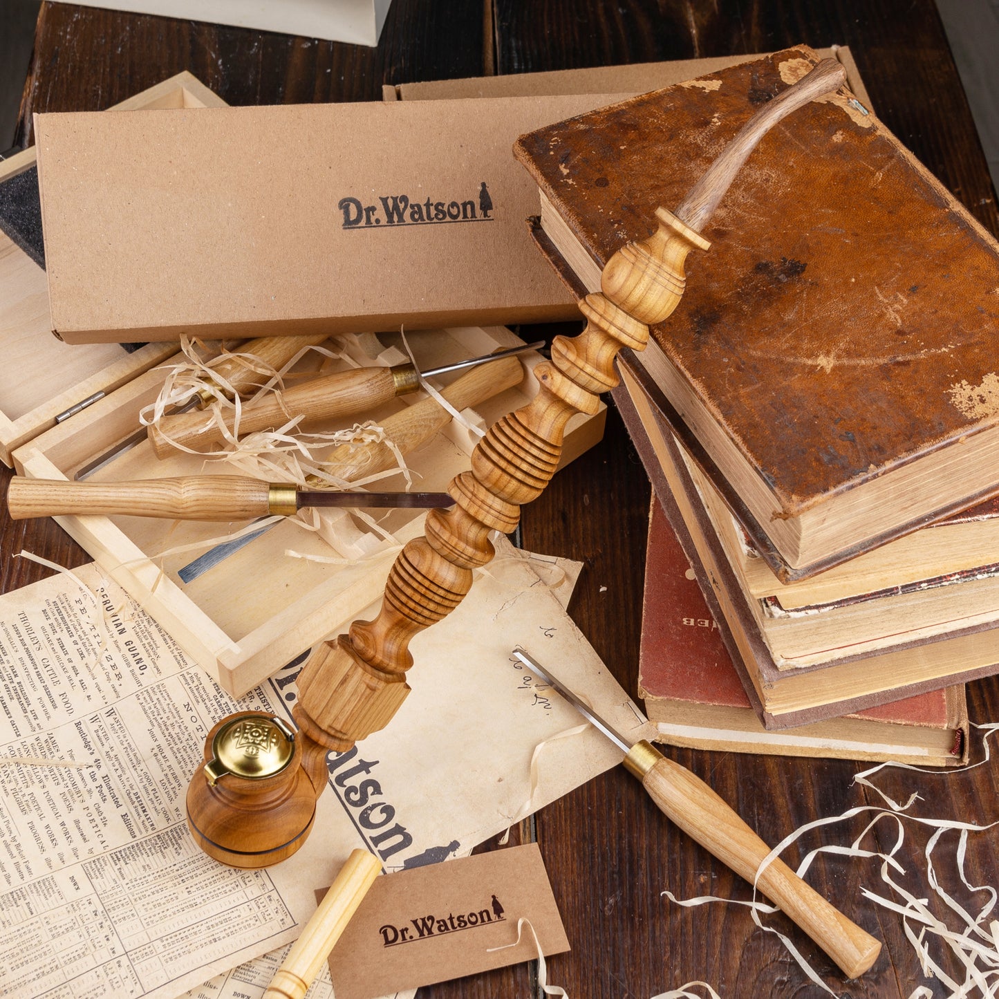 Wooden Tobacco Pipe, Churchwarden shape, Collectable Series, Handcrafted from Natural Wood (Smooth)