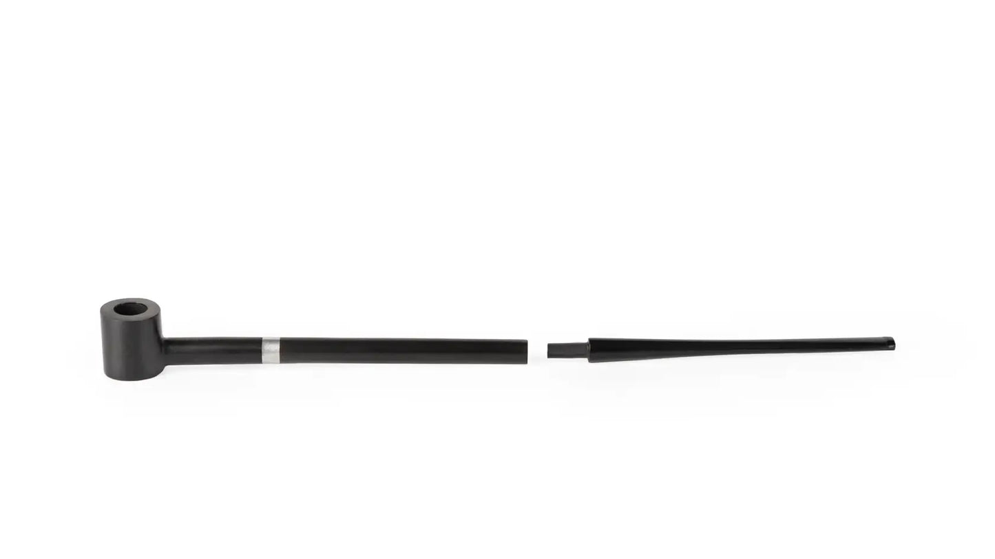 Tabakpfeife, Churchwarden-Form, Miniserie, Handgefertigt aus Naturholz