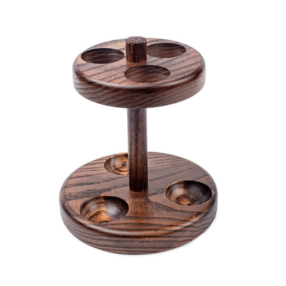 Wooden Tobacco Pipe Stand, For 3 Tobacco Pipes, Handmade from Solid Wood