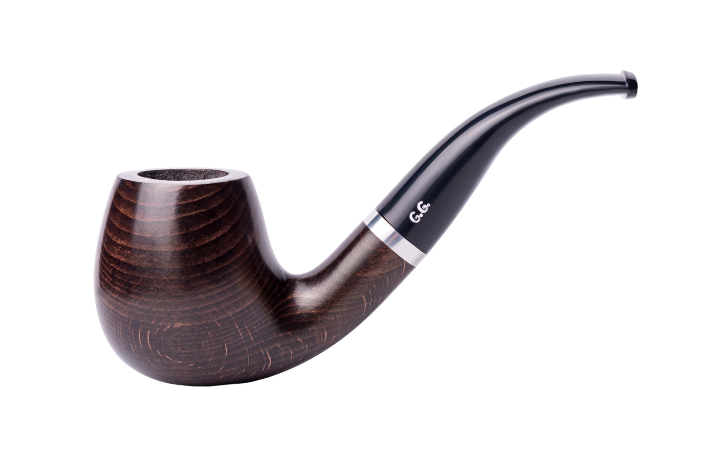 Tobacco Pipe - classic Maigret Smooth, 9 mm Filter