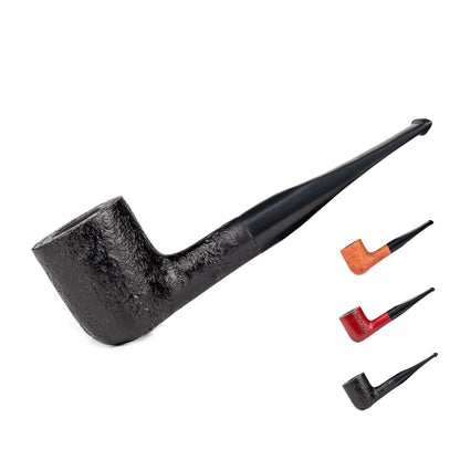 Pipa de tabaco, forma clásica de Manzana, hecha a mano con raíz de brezo