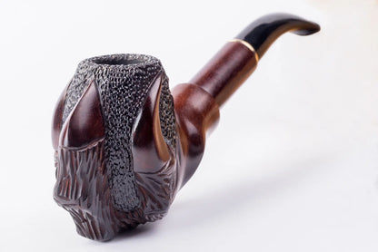 Tobacco Pipe, Collectable Series, Hand Carved from Pear Wood, Fits 9mm Filter (Claw)