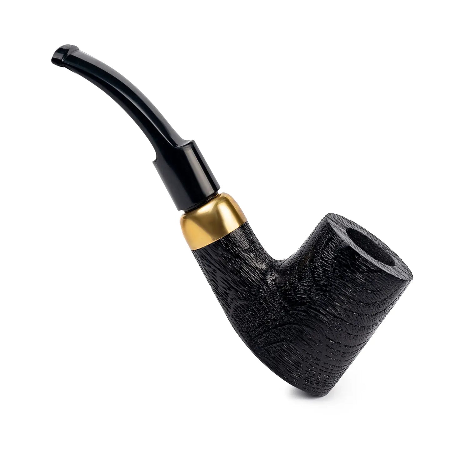 Tobacco Pipe, classic Cherrywood shape, Handcrafted from Maple Wood, Fits 9mm Filter