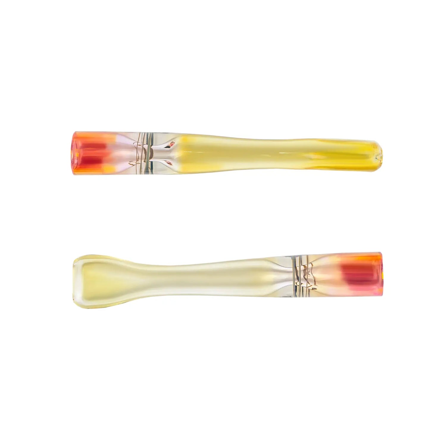 9 cm Glass cigarette holder, Handmade cigarette mouthpiece, Great for Roll-Ups (Set of 2)