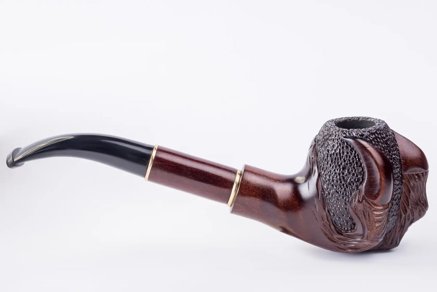 Tobacco Pipe, Collectable Series, Hand Carved from Pear Wood, Fits 9mm Filter (Claw)