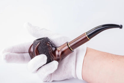 Tobacco Pipe, Collectable Series, Hand Carved from Pear Wood, Fits 9mm Filter (Claw)