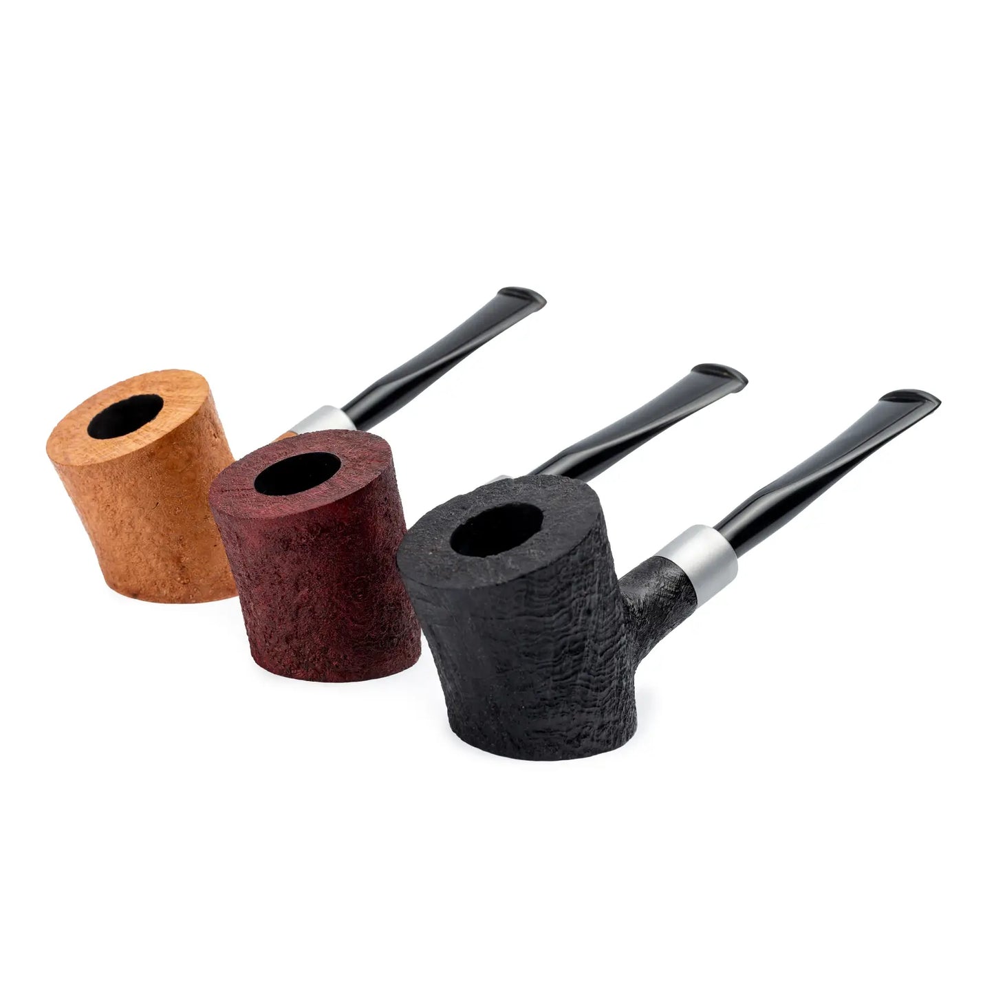 Tobacco Pipe, classic Poker shape, Handcrafted from Briar Root