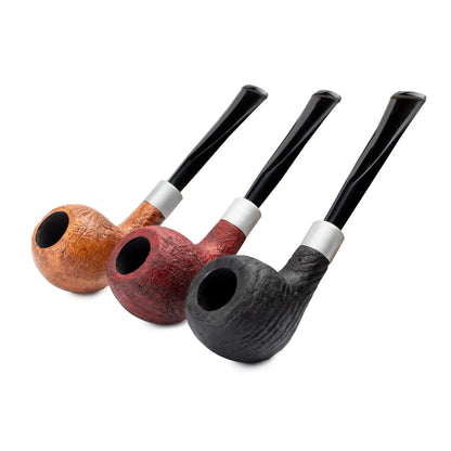 Tobacco Pipe, classic Apple shape, Handcrafted from Briar Root